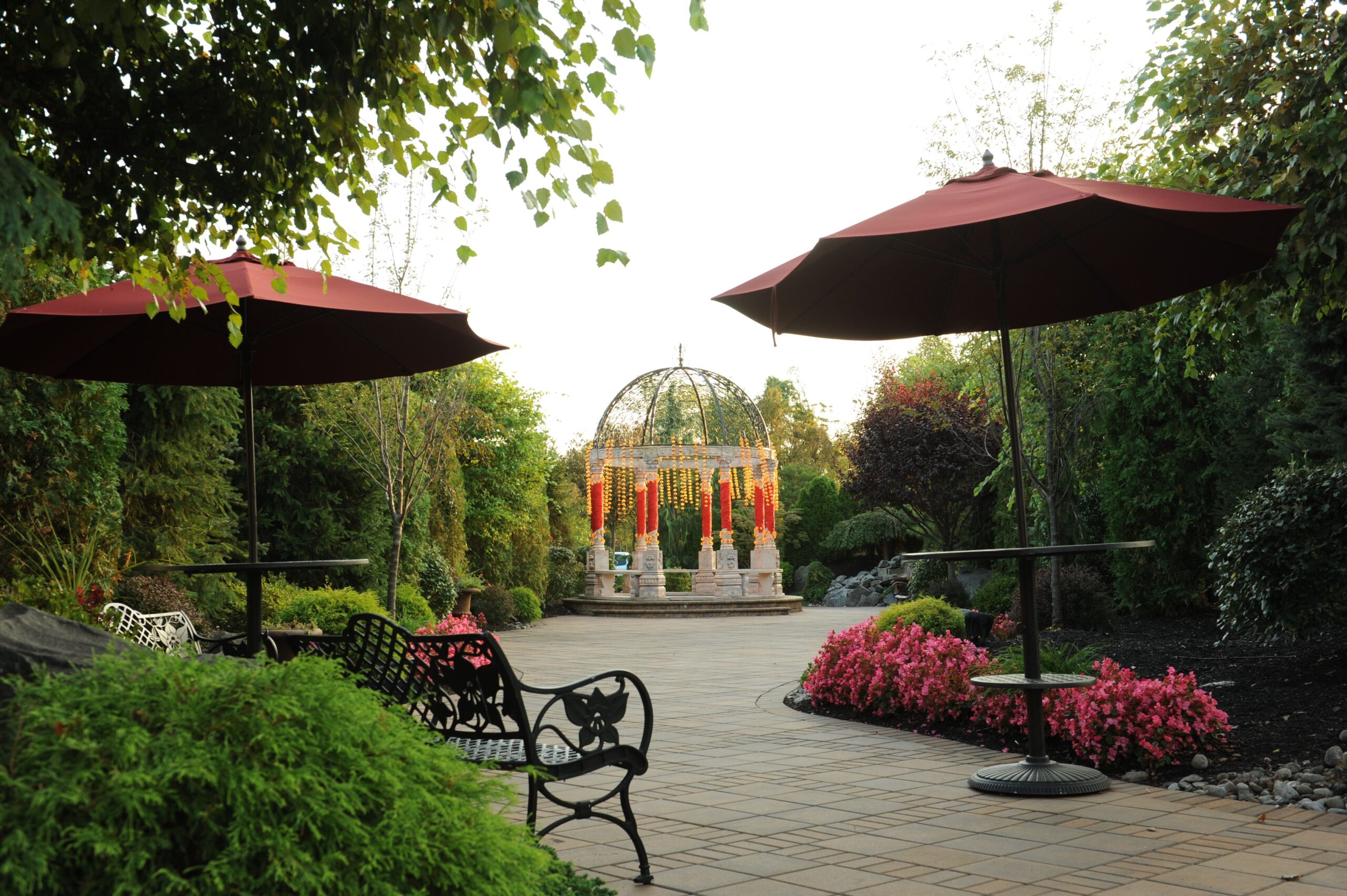 Impera by Dhaba's South Asian Wedding - pathway to the Gazebo